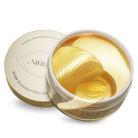 Golden Peptide Collagen Eye Mask, Moisturizing Eye Patches For Puffy Eyes And Dark Circles, 60PCS Hydrating Skincare